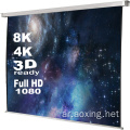 200x150cm 3D شاشة العرض الكهربائية للسينما